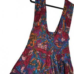 Vintage‎ Paisley Abstract Wide Leg Jumper
